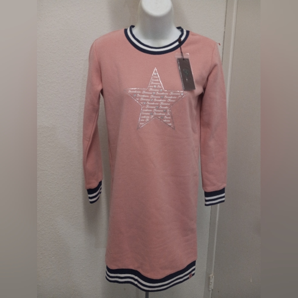 Ferrari Formula 1 racing team womens dress Size 11/12 pink